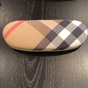 Burberry glasses case